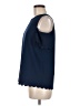 Cooper & Ella Blue Sleeveless Blouse Size M - photo 5