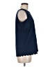 Cooper & Ella Blue Sleeveless Blouse Size M - photo 4