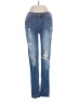 Chocolate Hearts Blue Jeans Size 23 waist - photo 1