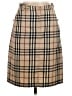 Burberry Plaid Tan Nova Check Skirt Size 4 - photo 1