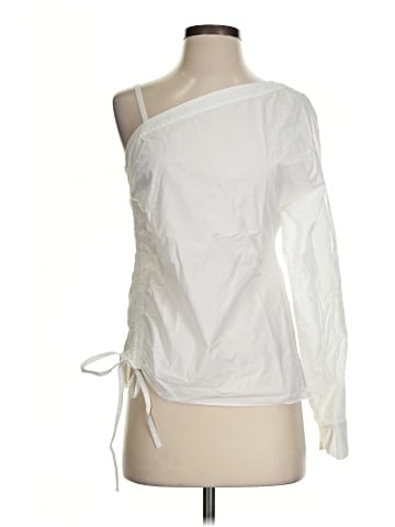 T by Alexander Wang Long Sleeve Blouse (view 1)