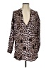 Mikoh 100% Rayon Animal Print Brown Kimono Size Sm (1) - photo 1