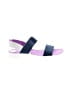 Lands' End Color Block Purple Sandals Size 7 - photo 1