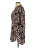 Mikoh 100% Rayon Animal Print Brown Kimono Size Sm (1) - photo 5