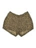 Aerie Animal Print Gold Shorts Size S - photo 1