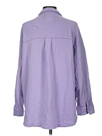 Aerie Long Sleeve Button-Down Shirt (view 2)