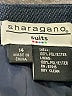 Sharagano 100% Polyester Solid Black Formal Skirt Size 14 - photo 4