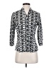 Fred David Black 3/4 Sleeve Blouse Size S - photo 1