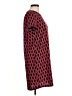 Adrienne Vittadini 100% Polyester Print Red Casual Dress Size 8 - photo 4