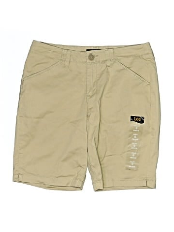 Lee Khaki Shorts (view 1)