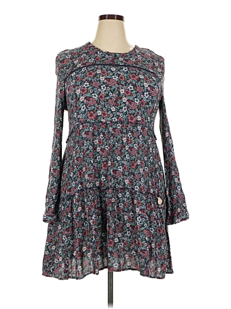 Pre-owned Knox Rose Casual Dress In Gray