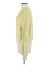 Splendid 100% Cotton Color Block Yellow Pullover Sweater Size M - photo 5