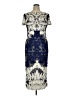 JS Collections Blue Cocktail Dress Size 14 - photo 1