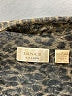 Dana B. & Karen 100% Polyester Animal Print Silver Gray Long Sleeve Blouse Size 4 - photo 7