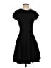 Parker Solid Black Casual Dress Size XS - photo 1