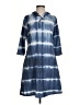 Espresso Tie-dye Blue Casual Dress Size S - photo 1