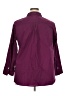 Talbots Burgundy 3/4 Sleeve Button-Down Shirt Size 2X Petite - photo 2
