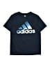 Adidas 100% Polyester Blue Active T-Shirt Size 14 - 16 - photo 1