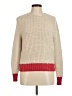 Zara Color Block Ivory Pullover Sweater Size M - photo 1