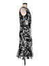 DKNY 100% Polyester Graphic Black Cocktail Dress Size 8 - photo 4