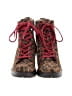 Vince Camuto Animal Print Brown Ankle Boots Size 5 1/2 - photo 2