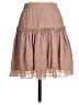 ALLSAINTS 100% Polyester Solid Tan Casual Skirt Size XS - photo 1