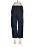 Basic Editions Blue Casual Pants Size 6 - photo 1