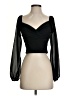 Windsor Black Long Sleeve Blouse Size XS (estimated) - photo 1