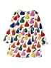 Hanna Andersson Print White Dress Size 6 - 7 - photo 2