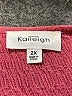Kaileigh Pink Short Sleeve Top Size 2X - photo 7