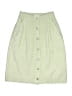 Zara Solid Green Ivory Skirt Size 9 - 10 - photo 1