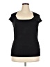 Peter Nygard Black Short Sleeve Top Size 18 - 20 - photo 1