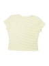 Unbranded Stripes Yellow Short Sleeve T-Shirt Size L (kids) - photo 2