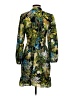 J.Crew 100% Polyester Print Green Cocktail Dress Size S - photo 2