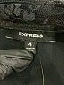 Express Black Cocktail Dress Size 4 - photo 7