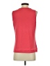 Liz Claiborne 100% Polyester Red Sleeveless Top Size M (petite) - photo 2