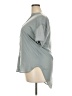 Lyssé 100% Polyester Gray Short Sleeve Blouse Size XXL (estimated) - photo 5