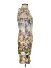 Ted Baker London Print Gray Cocktail Dress Size 2 (0) - photo 4