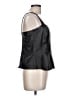 Bebe 100% Leather Black Sleeveless Top Size L - photo 4