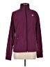 Nike 100% Polyester Solid Purple Track Jacket Size 8 - 10 - photo 1