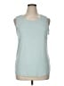 Cj Banks Teal Sleeveless Top Size 1X - photo 1