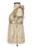 Walter Gold Sleeveless Blouse Size 4 - photo 5