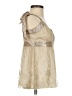 Walter Gold Sleeveless Blouse Size 4 - photo 4