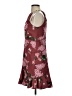 Keepsake 100% Polyester Floral Burgundy Cocktail Dress Size S - photo 5