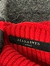 ALLSAINTS Red Wool Pullover Sweater Size L - photo 7