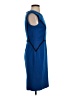 The Limited Color Block Blue Cocktail Dress Size 0 - photo 4