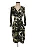Cache Camo Green Cocktail Dress Size S - photo 1