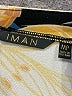IMAN Floral Yellow 3/4 Sleeve Blouse Size M (petite) - photo 7