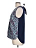 41Hawthorn 100% Polyester Blue Sleeveless Blouse Size L - photo 5