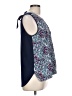 41Hawthorn 100% Polyester Blue Sleeveless Blouse Size L - photo 4